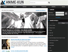 Tablet Screenshot of anime-kun.net